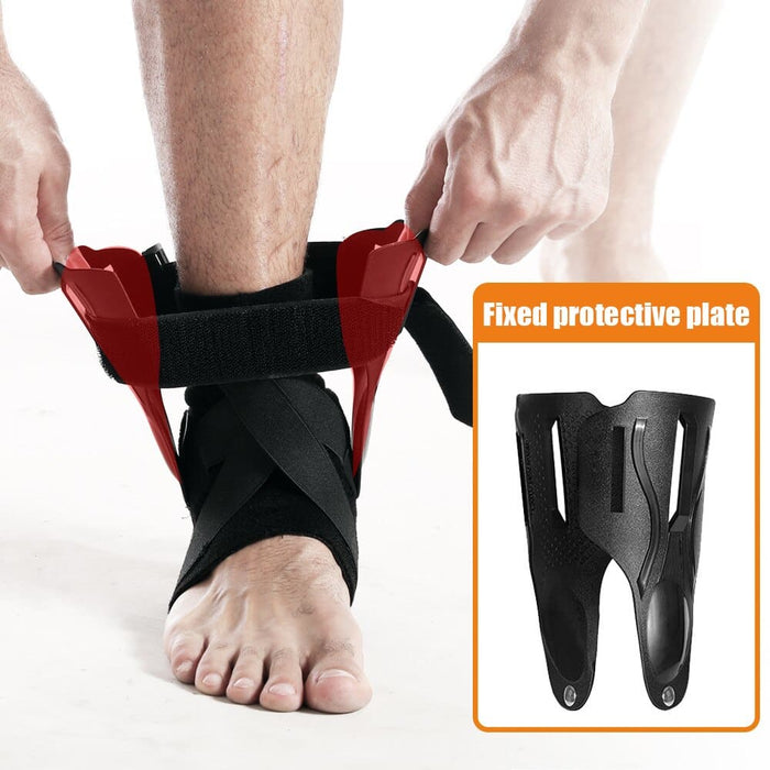 1pcs Strong Ankle Brace with Three Way Support for Men