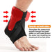 1pcs Strong Ankle Brace with Three Way Support for Men