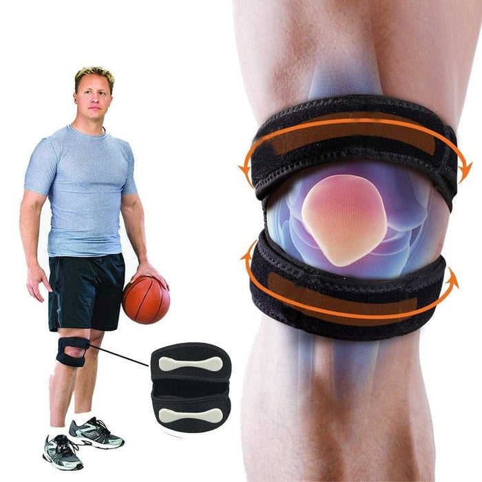 1piece Adjustable Neoprene Knee Brace Support for Running