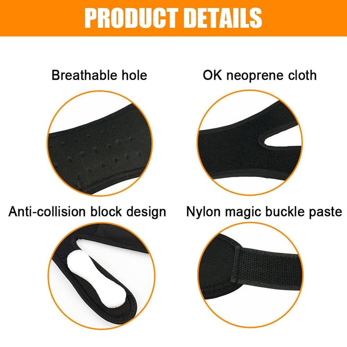 1piece Adjustable Neoprene Knee Brace Support for Running