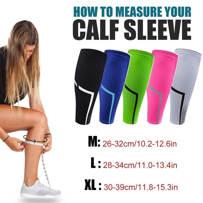 1piece Sports Calf Compression Leg Sleeves for Running
