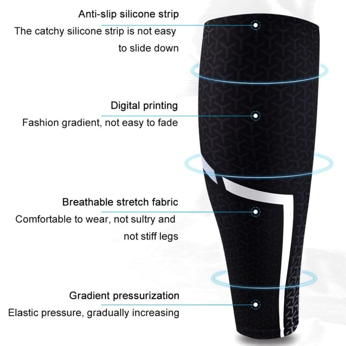 1piece Sports Calf Compression Leg Sleeves for Running