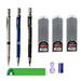 2.0mm Mechanical Pencil Set With 2b Lead Refill And Eraser