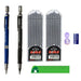 2.0mm Mechanical Pencil Set With 2b Lead Refill And Eraser