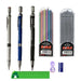 2.0mm Mechanical Pencil Set With 2b Lead Refill And Eraser
