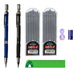 2.0mm Mechanical Pencil Set With 2b Lead Refill And Eraser