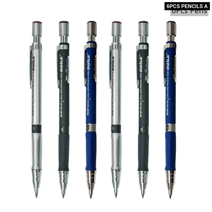 2.0mm Mechanical Pencil Set with 2b Lead Refill for Writing