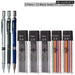 2.0mm Mechanical Pencil Set with 2b Lead Refill for Writing