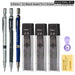 2.0mm Mechanical Pencil Set with 2b Lead Refill for Writing