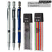 2.0mm Mechanical Pencil Set with 2b Lead Refill for Writing