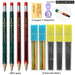 2.0mm Mechanical Pencil Set with Sharpener and Colour Leads