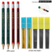 2.0mm Mechanical Pencil Set with Sharpener and Colour Leads