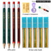 2.0mm Mechanical Pencil Set with Sharpener and Colour Leads