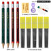 2.0mm Mechanical Pencil Set with Sharpener and Colour Leads