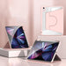 2 In 1 Acrylic Split Rotating Leather Tablet Case For Ipad