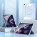 2 In 1 Acrylic Split Rotating Leather Tablet Case For Ipad