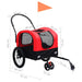 2 - in - 1 Pet Bike Trailer & Jogging Stroller Red