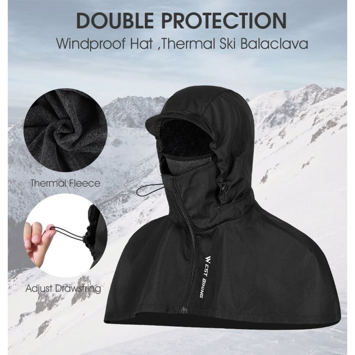 2 in 1 Double Layer Long Cap