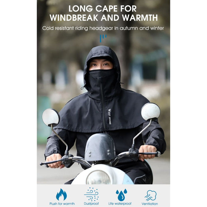 2 in 1 Double Layer Long Cap