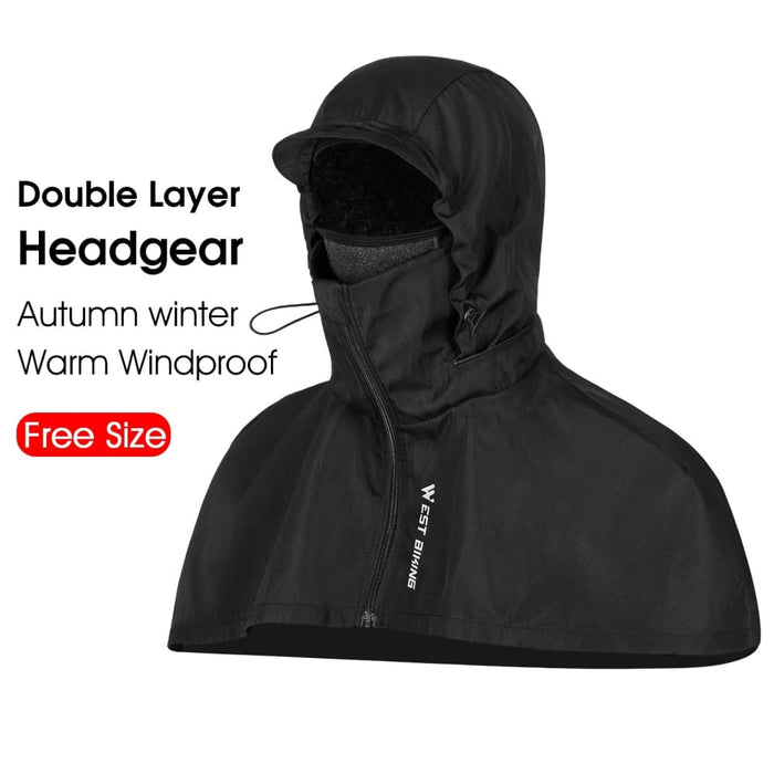 2 in 1 Double Layer Long Cap