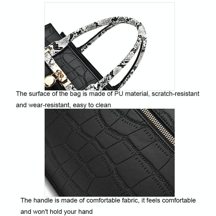 2 In 1 Large Capacity Stone Pattern Bags