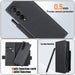 2-in-1 Magnetic Detachable Leather Cover for Samsung Galaxy