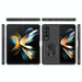 2 In 1 Pc Tpu Shockproof Case With Ring For Galaxy z Fold 4