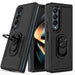 2 In 1 Pc Tpu Shockproof Case With Ring For Galaxy z Fold 4