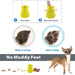 2 in 1 Portable Soft Silicone Paw Effectively Cleaner