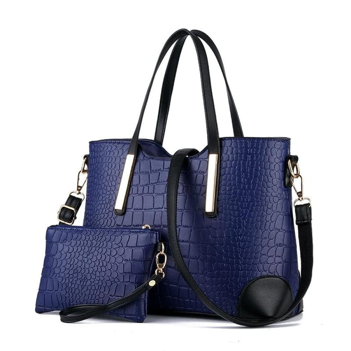 2 In 1 Vintage Messenger Bags Shoulder Handbag Women