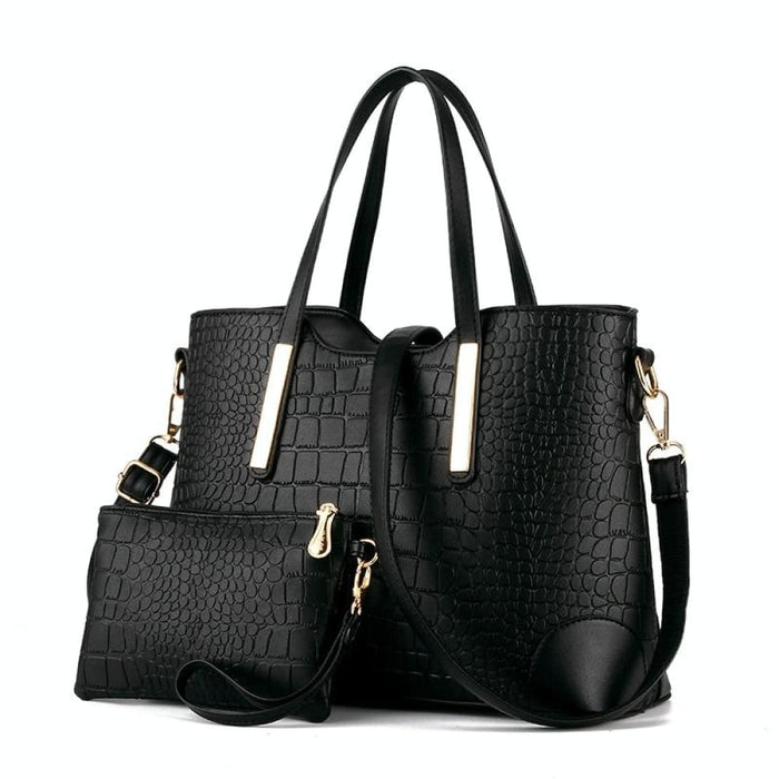2 In 1 Vintage Messenger Bags Shoulder Handbag Women