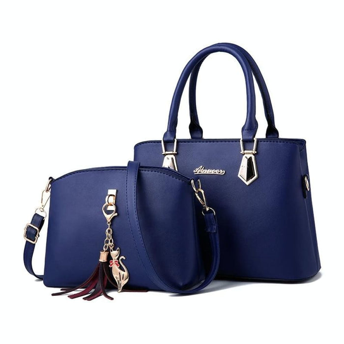 2 In 1 Women Casual Fashion Messenger Handbags Large