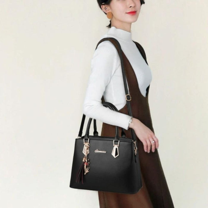 2 In 1 Women Casual Fashion Messenger Handbags Large