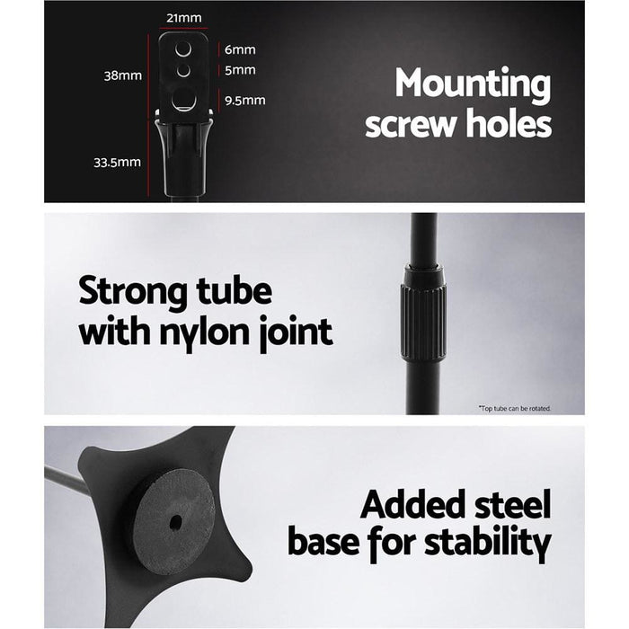 Goslash Picks Set of 2 112cm Surround Sound Speaker Stand