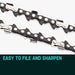 2 x 18 Chainsaw Chain 18in Bar Replacement Suits Sx45 45cc