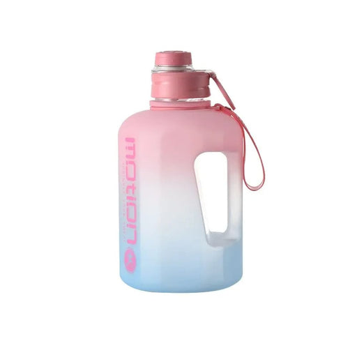 2.2l Gradient Plastic Water Bottle Portable Fitness Kettle