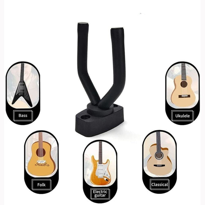 2 4 6 8 10 Pcs Guitar Hanger Hook Holder Wall Mount Stand
