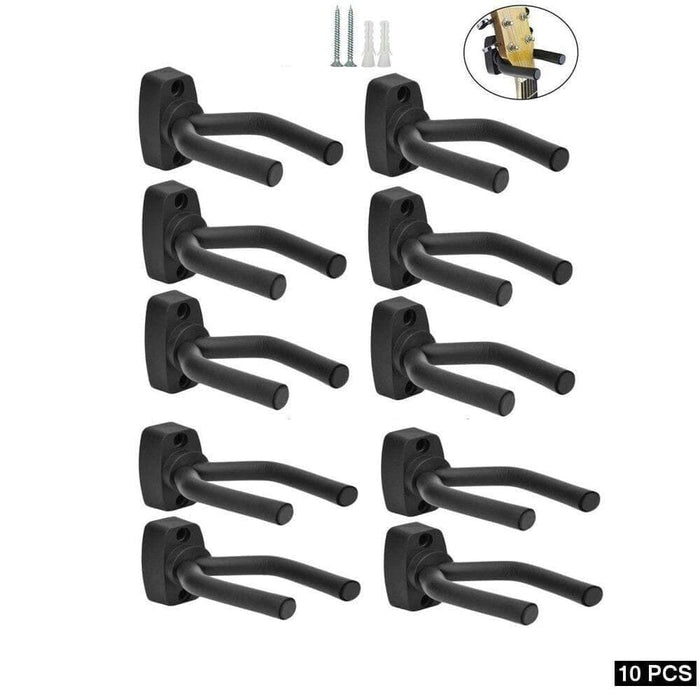 2 4 6 8 10 Pcs Guitar Hanger Hook Holder Wall Mount Stand