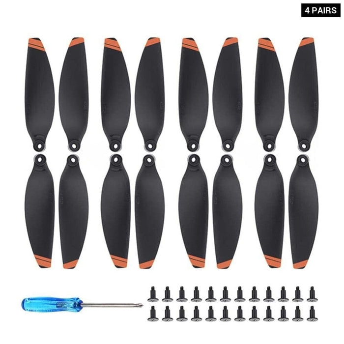 2 4 Pairs Drone Propeller Spare Parts Blades Replacement
