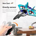 2.4g Rc Fighter Plane Epp Foam Glider for Kids