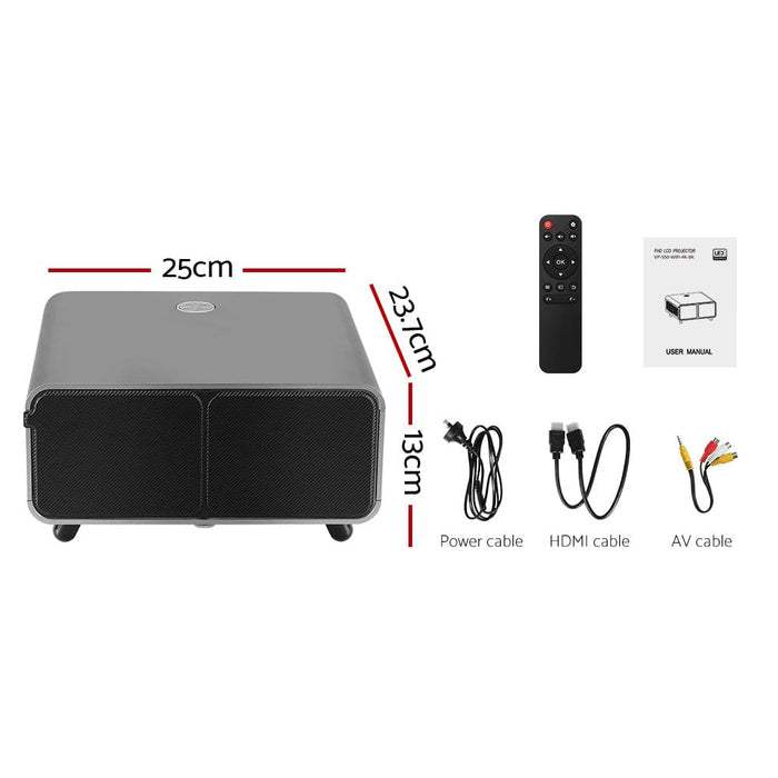 Goslash Picks 2.4g/5g Wifi Video Projector 4k 1080p Home