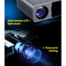 Goslash Picks 2.4g/5g Wifi Video Projector 4k 1080p Home