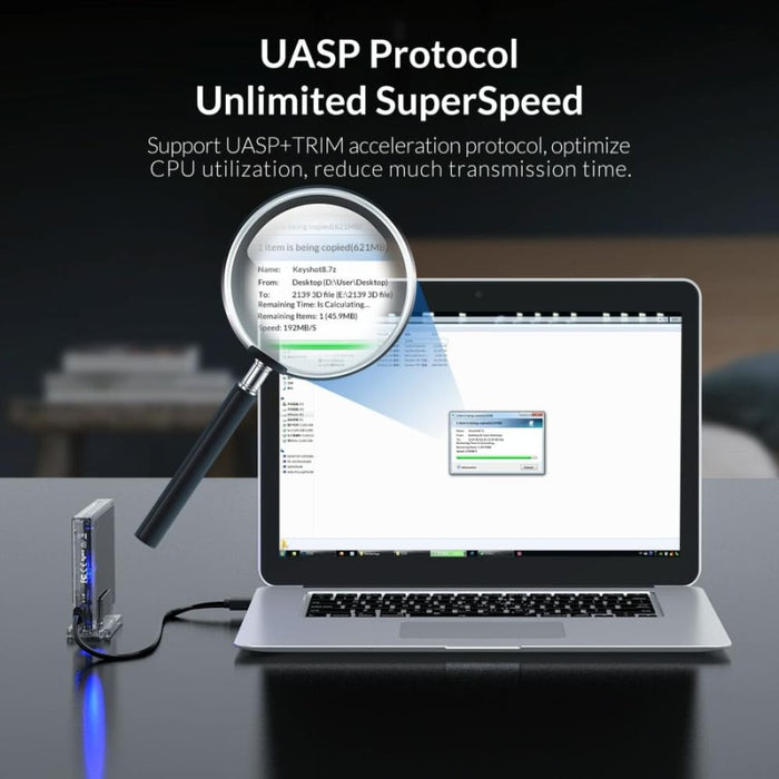 2.5 10gbps Hdd Enclosure Stand