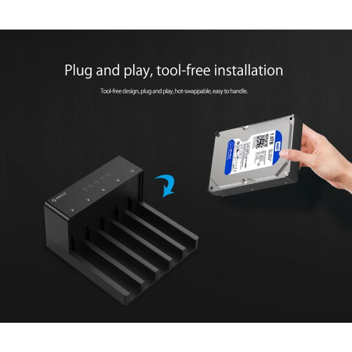 2.5/3.5 Hdd Enclosure With Duplicator