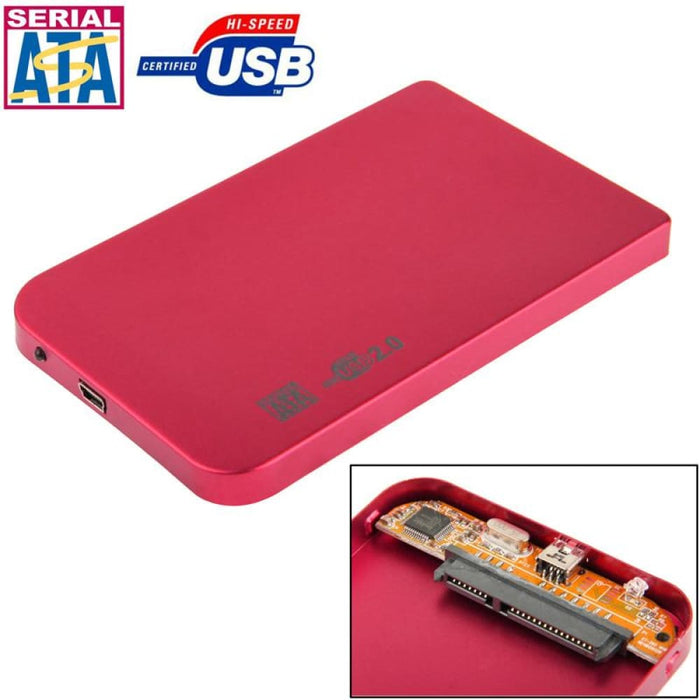 2.5 Sata External Hdd Case 126x75x13mm