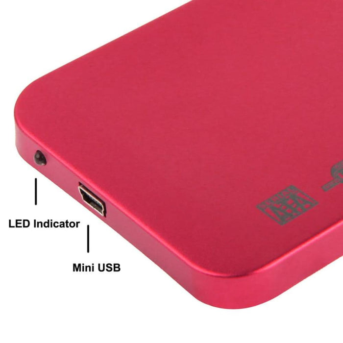 2.5 Sata External Hdd Case 126x75x13mm