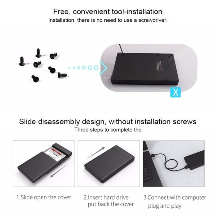 2.5 Usb 3.0 Hard Drive Enclosure