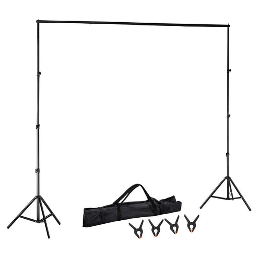 2.5x3m Photography Backdrop Stand Kit Studio Screen Photo