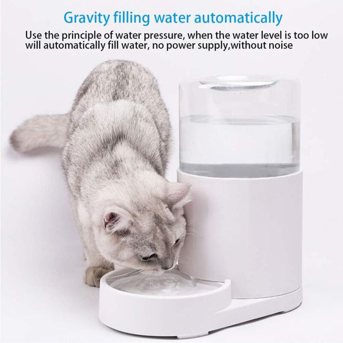 2.5l Automatic Pet Water Dispenser For Medium Small Dog Cats