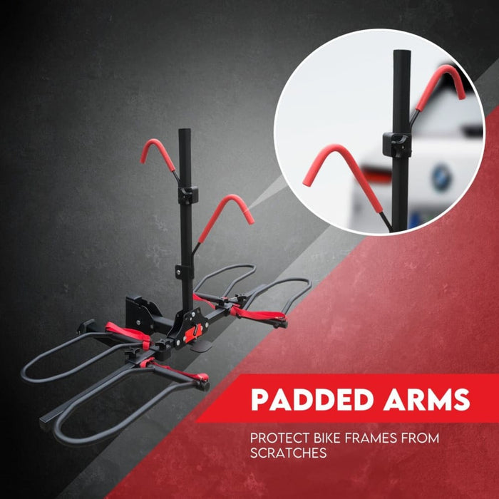 2 Bike Rack For Car Suv Rear Bicycle Holder Carrier Hitch